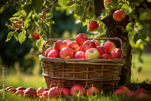 Garden of Delights Apple Harvest in the Basket