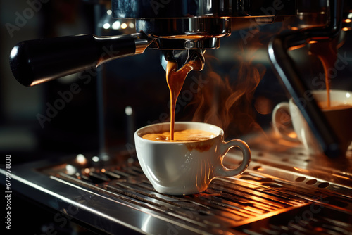preparing the perfect cup of espresso