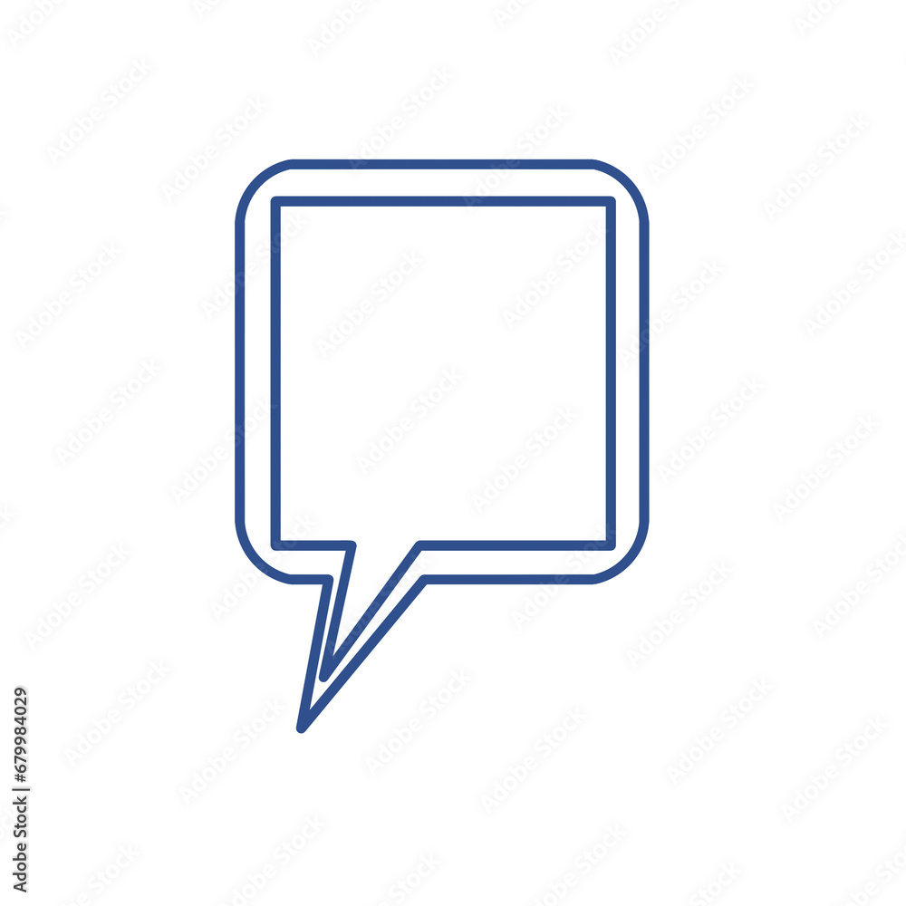 Doodle chat bubble square frame transparent with blue color on transparent background that can be use for background, social media, sticker, wallpaper, e.t.c Doodle chat bubble square frame transparent with blue color on transparent background that can be use for background, social media, sticker, wallpaper, e.t.c