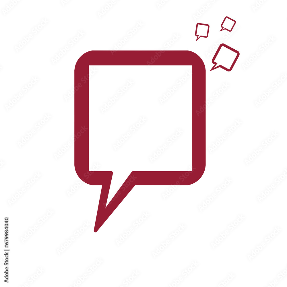 Doodle chat bubble square frame transparent with red color on transparent background that can be use for background, social media, sticker, ppt, wallpaper, e.t.c Doodle chat bubble square frame transparent with red color on transparent background that can be use for background, social media, sticker, ppt, wallpaper, e.t.c