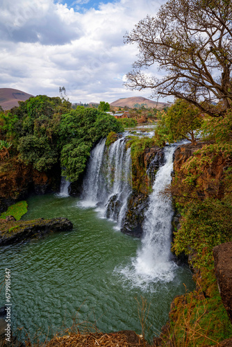 Les chutes de la rivière Lily à Madagascar dans la région Itasy