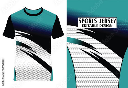 Sublimation Sports Jersey Tee Design | Athletic Apparel | Customizable Print | Performance Wear | Digital Art