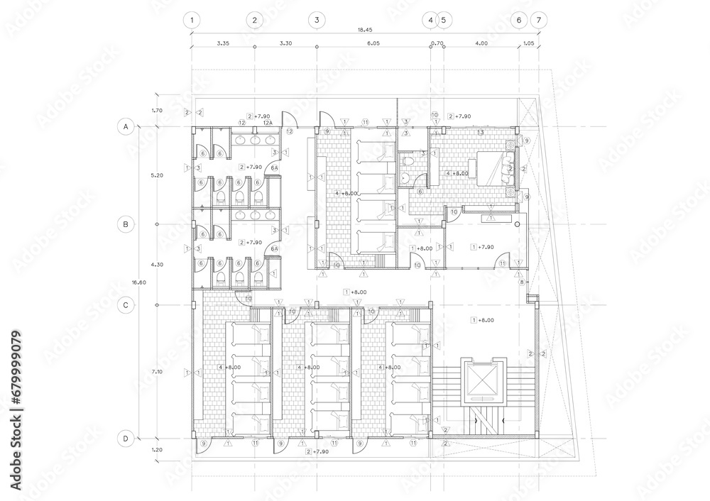 Write a blueprint architecture for building. Write a blueprint architecture for building.