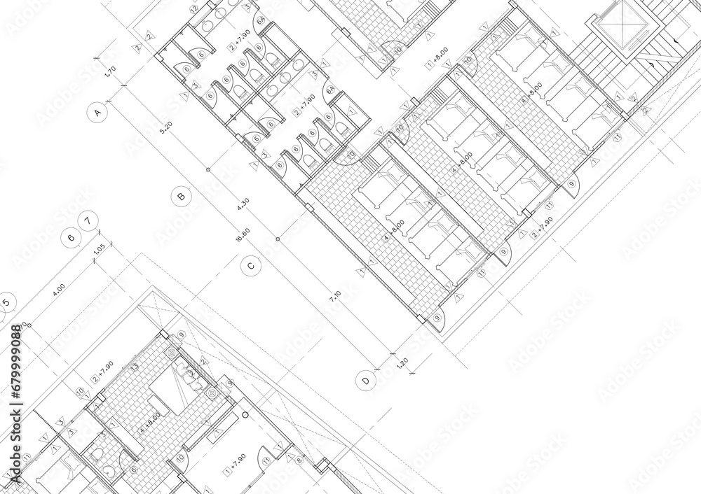 Write a blueprint architecture for building.