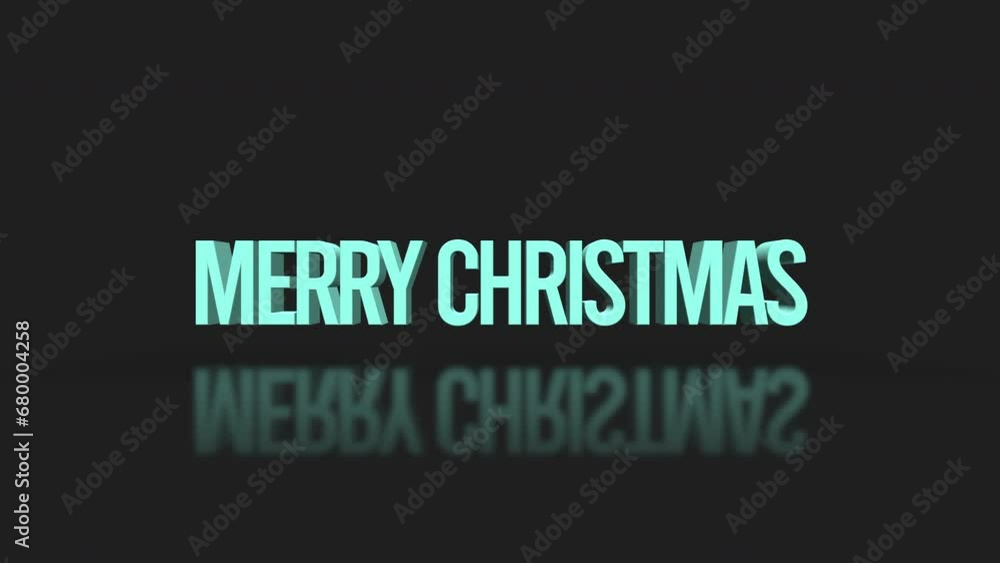 Rolling Merry Christmas text on black gradient. Modern business promotions and seasonal events, motion abstract background marries festive cheer with modern style Rolling Merry Christmas text on black gradient. Modern business promotions and seasonal events, motion abstract background marries festive cheer with modern style