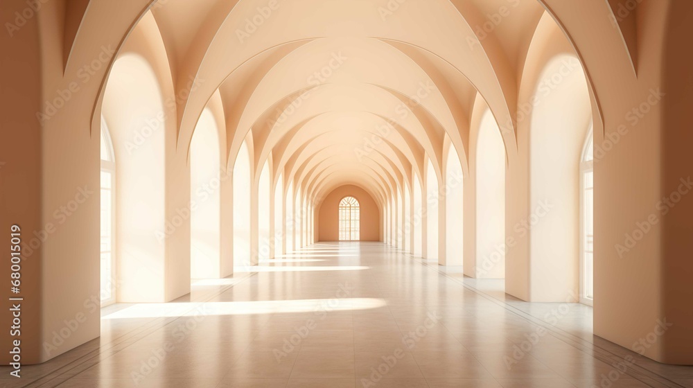Blur floor and walls background image, in the style of light-filled compositions