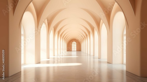 Blur floor and walls background image, in the style of light-filled compositions