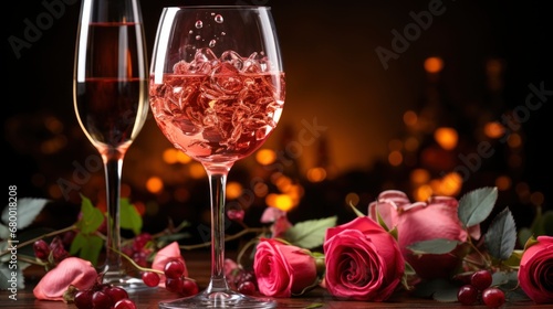 Woman Pouring Rose Wine Into Glass  HD  Background Wallpaper  Desktop Wallpaper