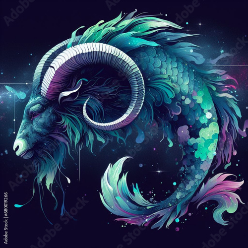 a Capricorn zodiac sign