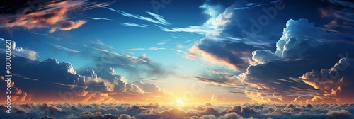 Summer Sky Sunlight Natural Bokeh  Banner Image For Website  Background abstract   Desktop Wallpaper