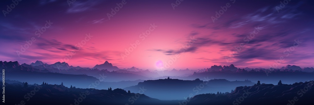 Dark Grainy Color Gradient Background Purple, Banner Image For Website, Background abstract , Desktop Wallpaper