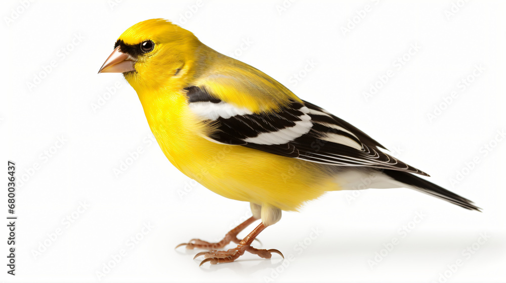 American Goldfinch bird - obrazy, fototapety, plakaty 