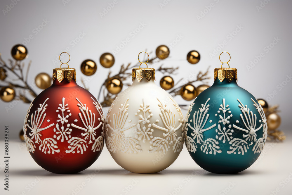 Fond décorations de Noël Fond décorations de Noël