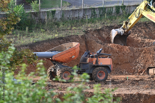 engin de chantier  photo