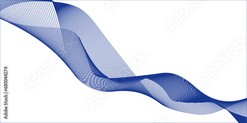 artistic abstract blue swirl waves isolated background Calming colors with low contrast Curve flow blue motion illustration flowing lines abstract background.