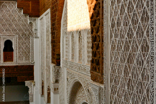 Madrasa di Ben Youssef, Medina di Marrakech. Marocco photo