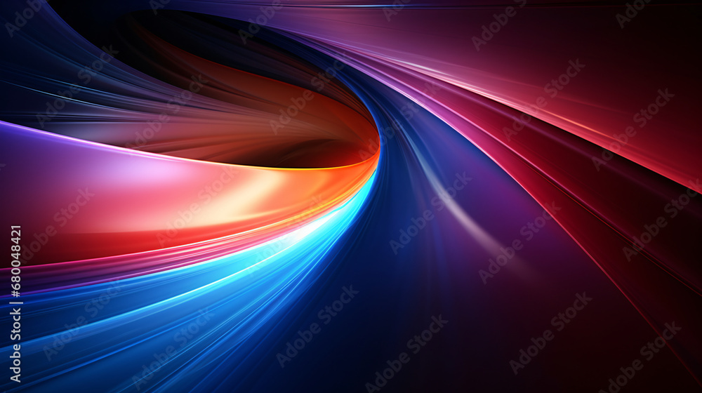 Abstract art swirls illuminate bright color backgrounds AIgenerated images. Abstract art swirls illuminate bright color backgrounds AIgenerated images.