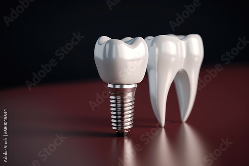 Dental Implant And Tooth