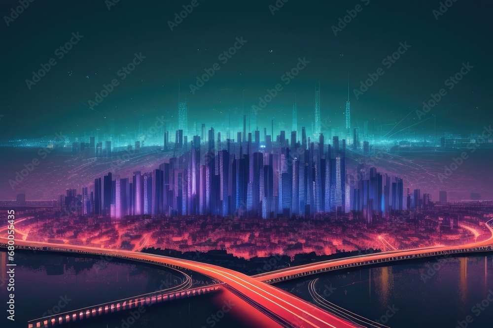 night city landscape