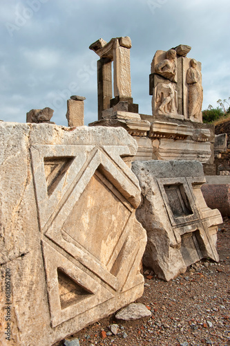 Memmius monument, Ephesus, Izmir Province, Turkey photo