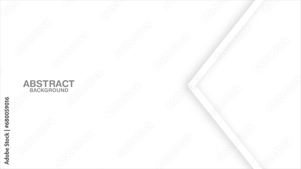 3D white geometric abstract background overlap layer on bright space with waves decoration. Minimalist modern graphic design element cutout style concept for banner, flyer, card, or brochure. vector 3D white geometric abstract background overlap layer on bright space with waves decoration. Minimalist modern graphic design element cutout style concept for banner, flyer, card, or brochure. vector