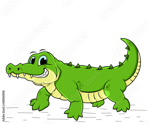 Crocodile Cartoon illustration