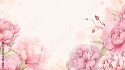 floral background with place for text © Yahor Shylau 
