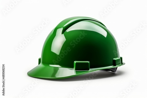 Isolated hardhat with clipping path for customization