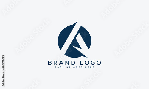 Free Download letter A logo design vector template design for brand. - GFXLoad