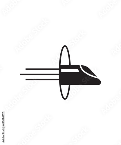 hyperloop icon, vector best flat icon.
