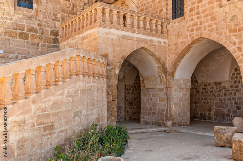 Deyrulzafaran or Saffron Monastery  Mardin  Anatolia  Eastern Turkey