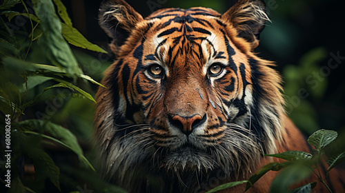 portrait of a tiger