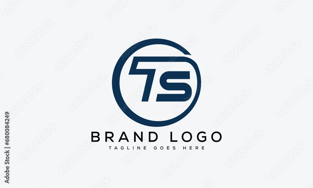 letter TS logo design vector template design for brand. letter TS logo design vector template design for brand.