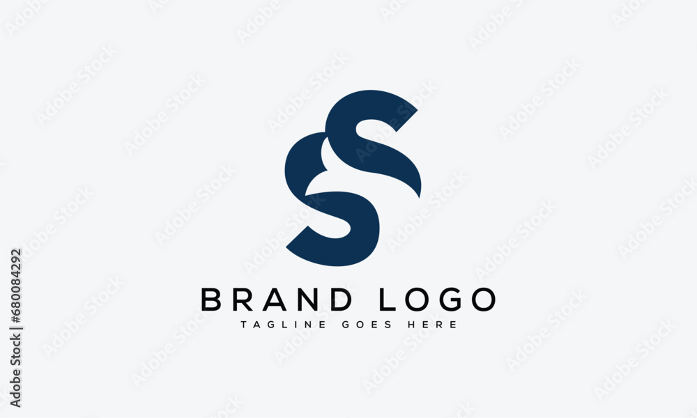 letter SS logo design vector template design for brand. letter SS logo design vector template design for brand.