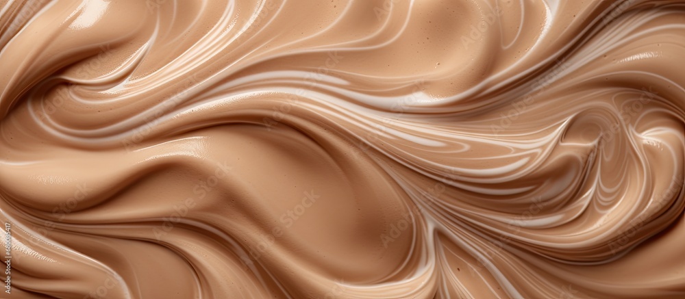 Macro shot of coffee foam with textured background Copy space image Place for adding text or design Macro shot of coffee foam with textured background Copy space image Place for adding text or design