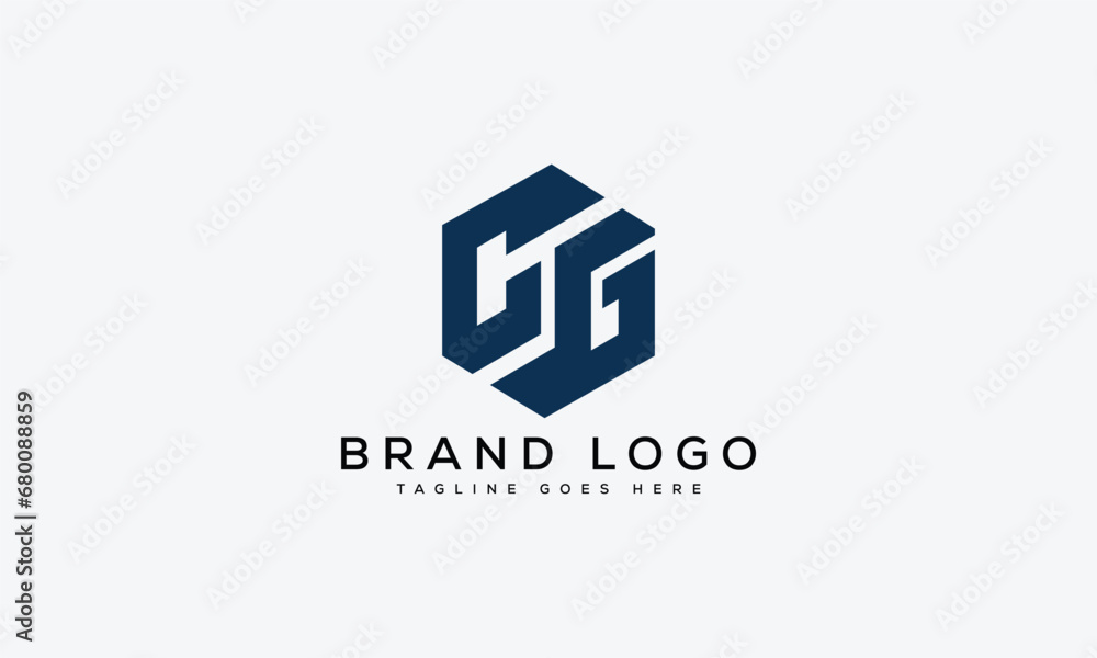 letter CG logo design vector template design for brand. letter CG logo design vector template design for brand.