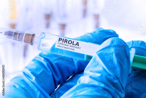a plain corona variant pirola vaccination photo