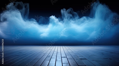 Abstract background with smoke photo