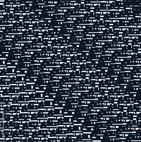 Technical background with little geometric holes