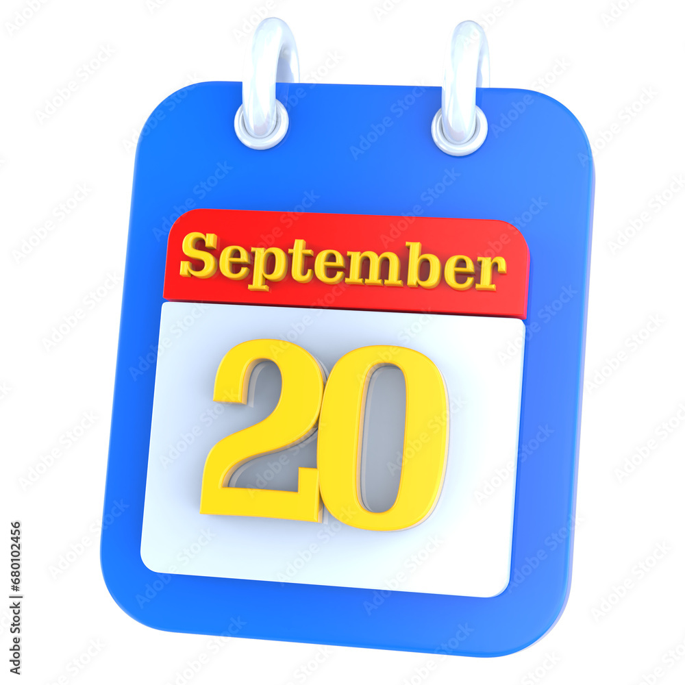 icon calendar 3D Rendering icon calendar 3D Rendering