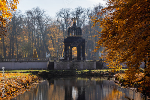  Podlaski Wersal. Jesień w parku Branickich, Białystok, Polska © podlaski49