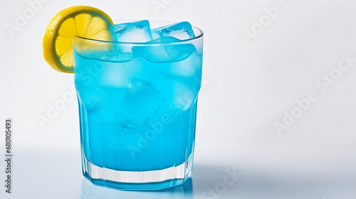 Front view of Blue Curacao Punch