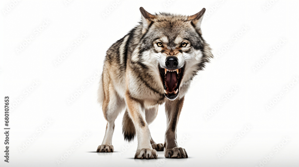 Ferocious looking Wolf