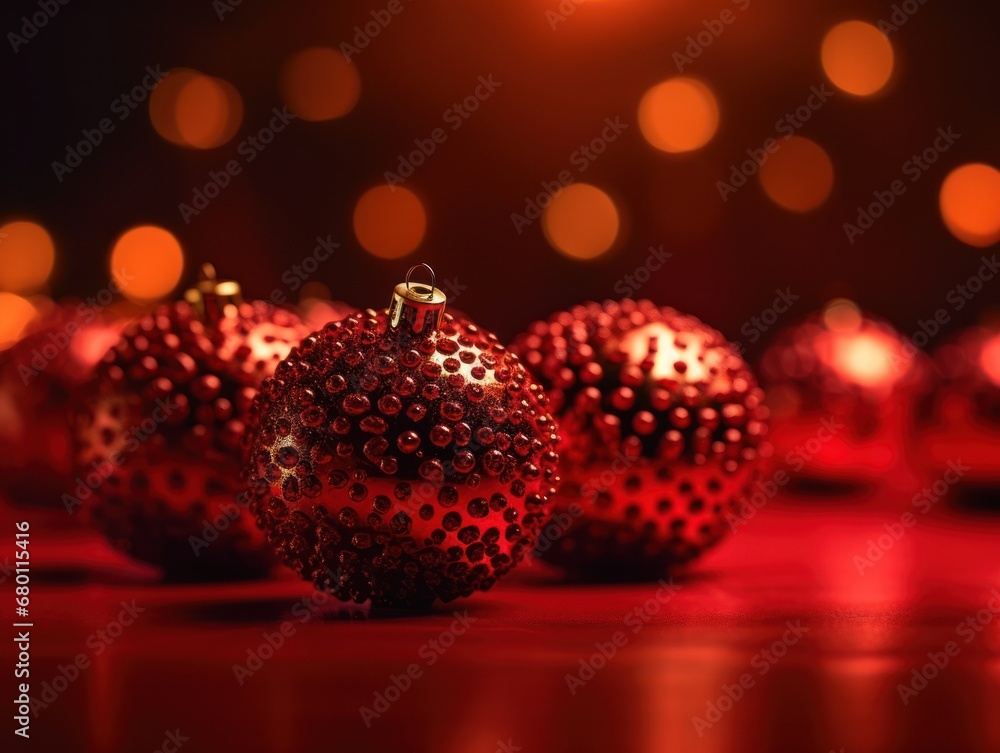 Christmas decoration baubles New Year background Christmas decoration baubles New Year background