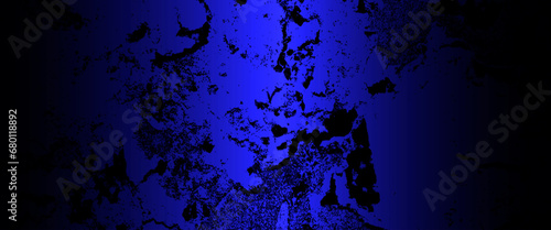 Vector dark blue wall horror concept, blue mortar background texture crack concrete texture, scary dark blue grunge texture for background.