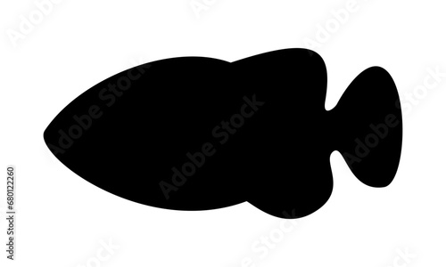 Abstract Fish Logo