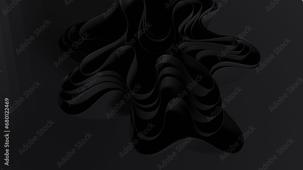 Obraz premium folding cloth background for beauty and fashion product