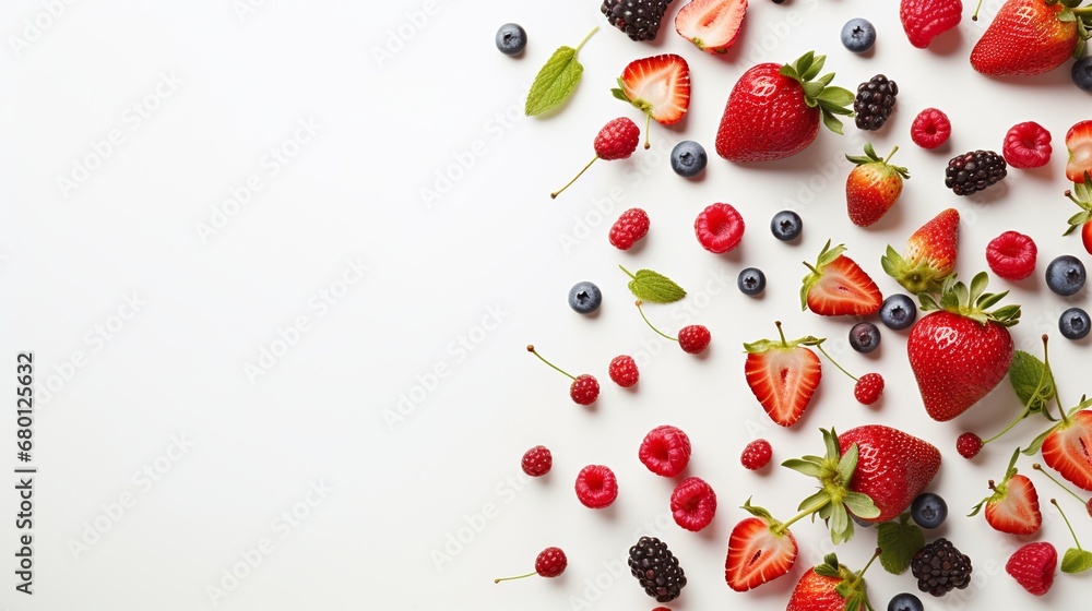 Fresh Summer Fruits on Pastel Blue
Fresh Summer Fruits on Pastel Blue