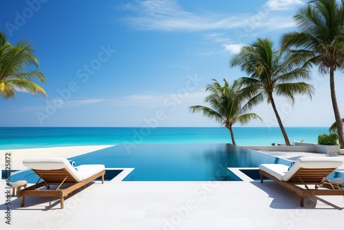 Luxury Infinity Pool Overlooking Ocean   © Kristian