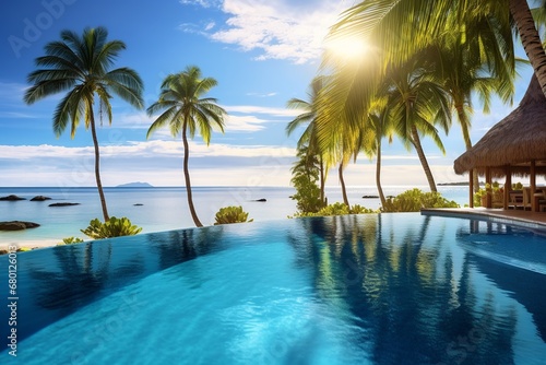 Luxury Infinity Pool Overlooking Ocean   © Kristian